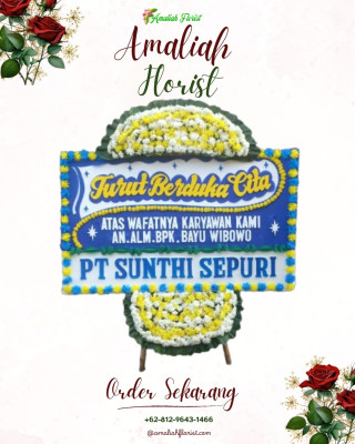 Papan Bunga Duka di Betang Nalong