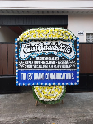 Papan Bunga Duka di Betang Nalong